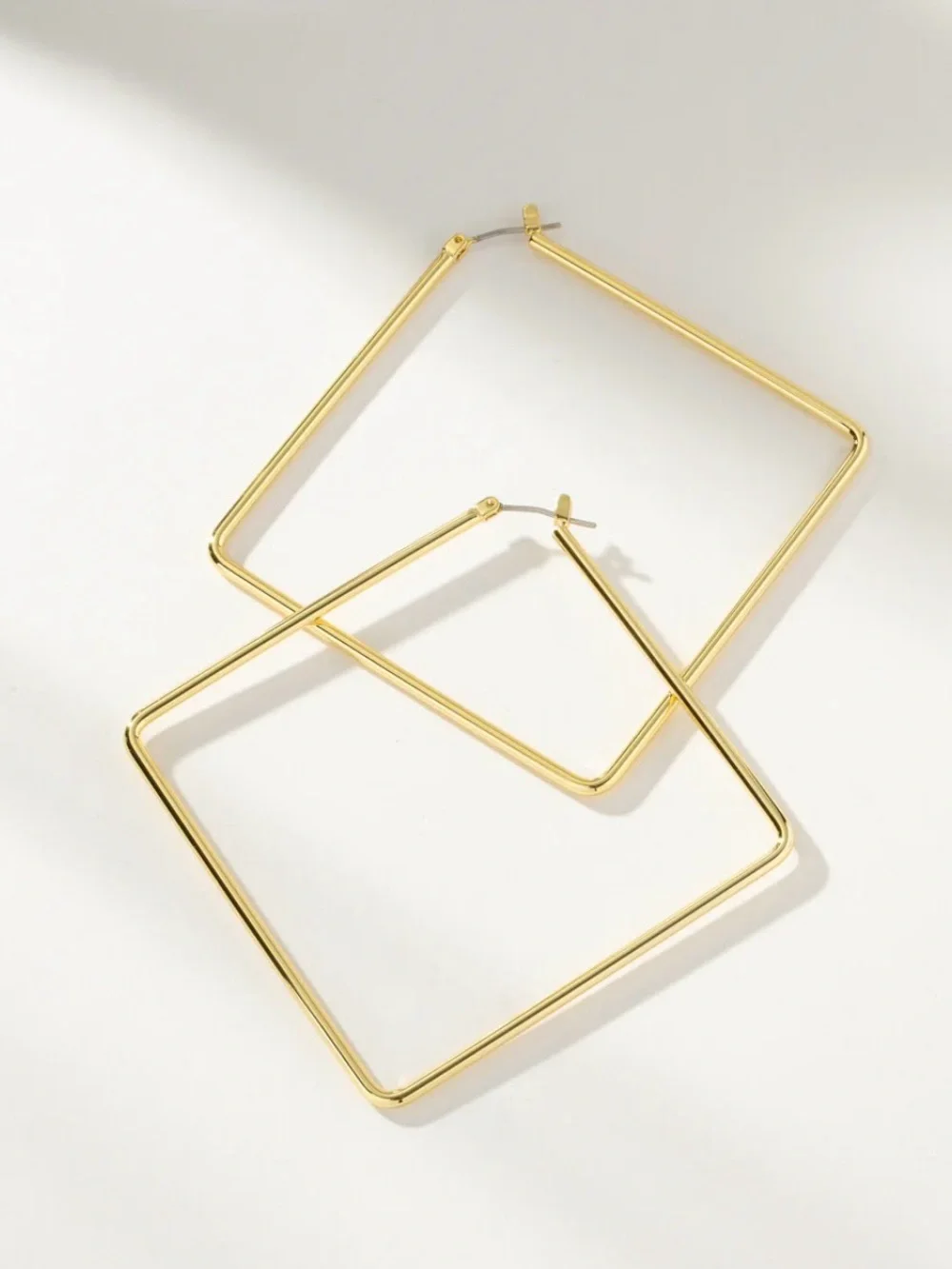 Uncommon James Gold Girl Boss Hoop Earrings